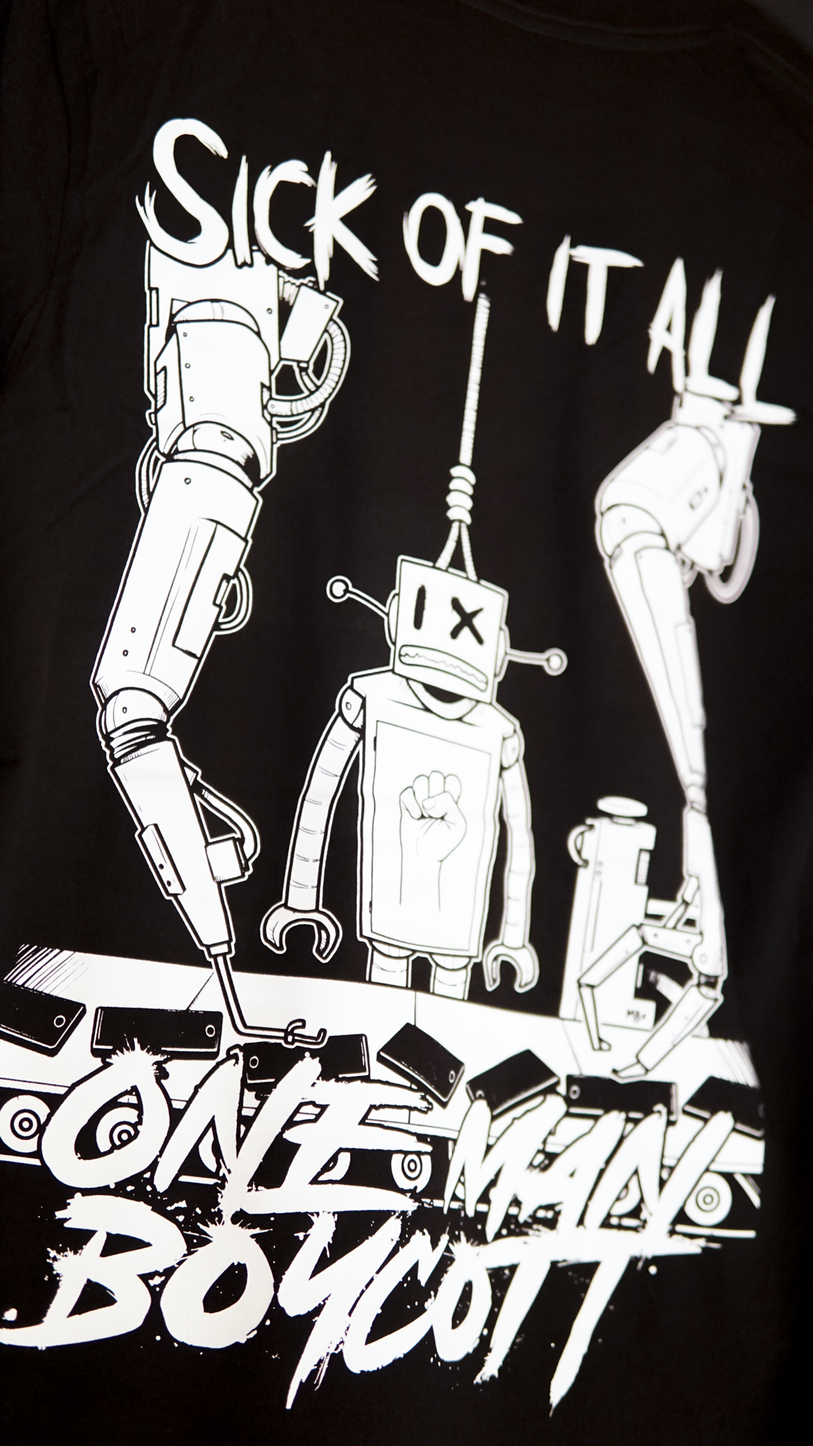 Sick Of It All Robot T-Shirt