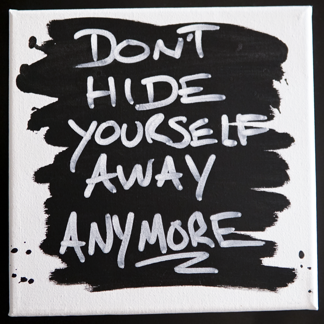 Hand Made 20x20 Canvas