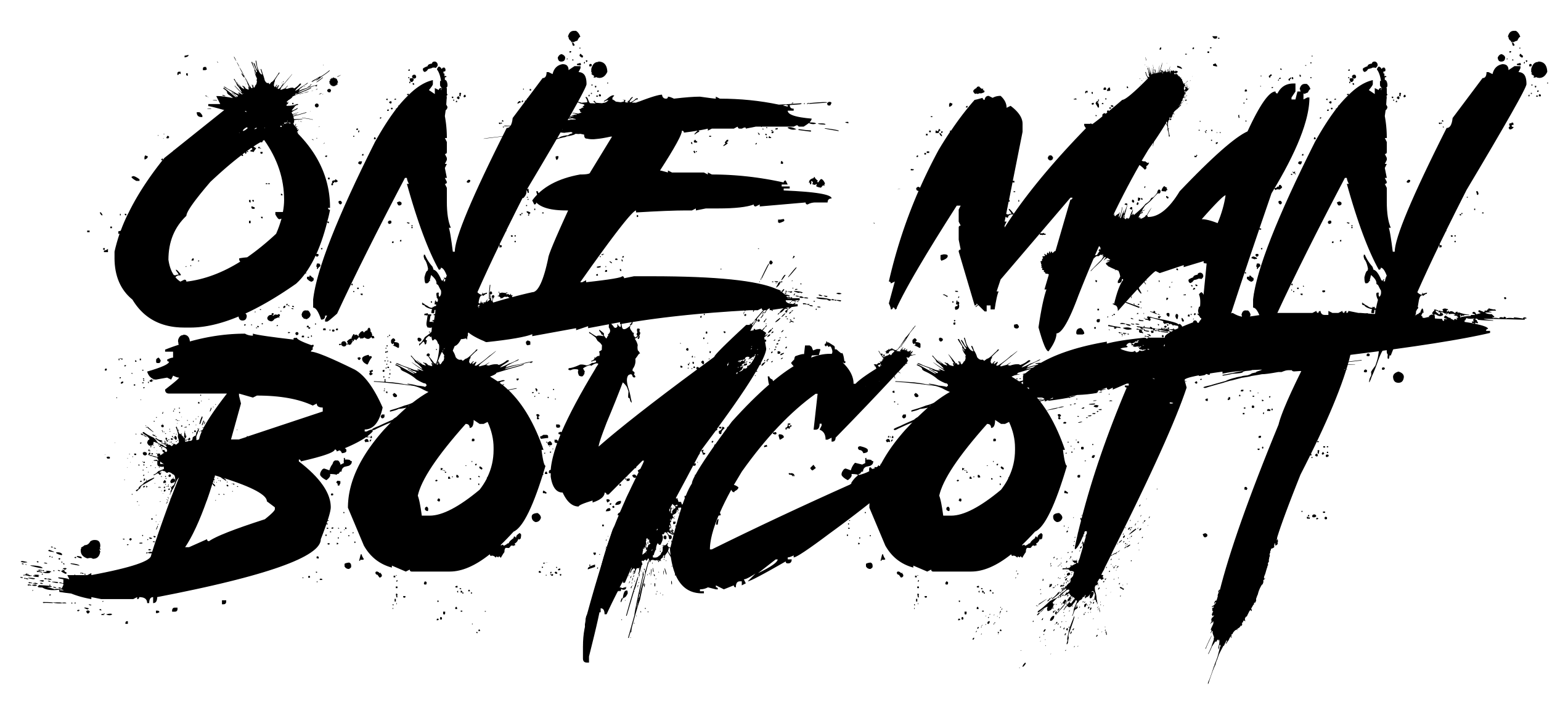 About One Man Boycott